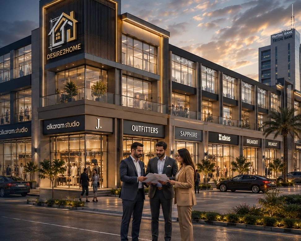 Commercial Plaza Construction in Lahore: Investor Planning Guide — Desire2Home