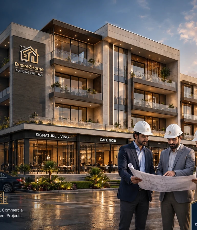 Skyline Mixed-Use Building — Desire2Home